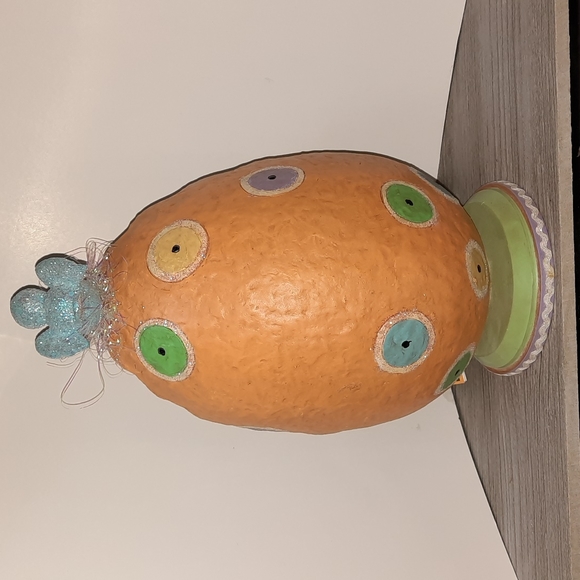 Larkspur Lane Lib Cummings Mead Tweedle Beau Bunny in Egg with Box Silvestri - Picture 4 of 8